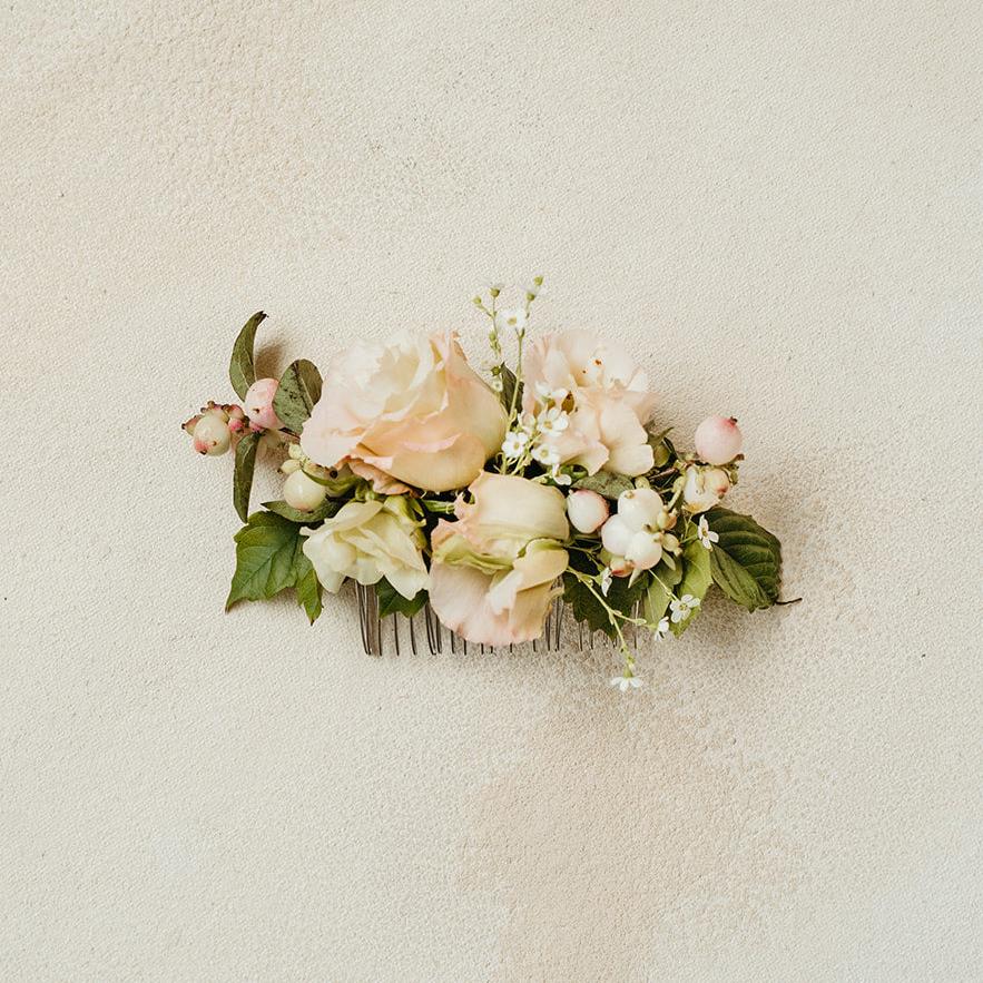 Floral Hair Comb