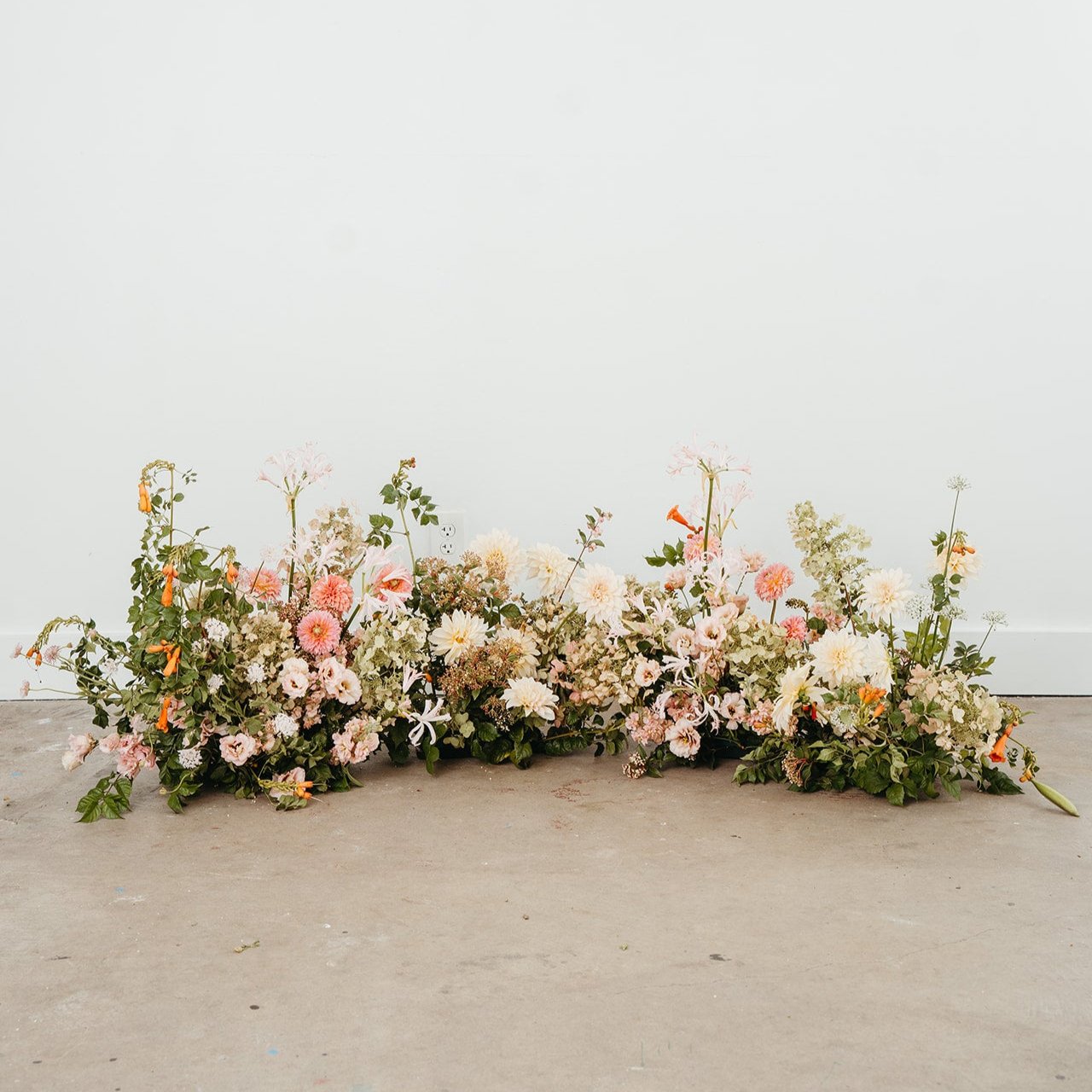 Floral Ground Installation