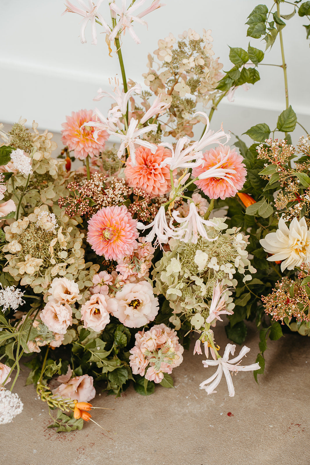 Floral Ground Installation