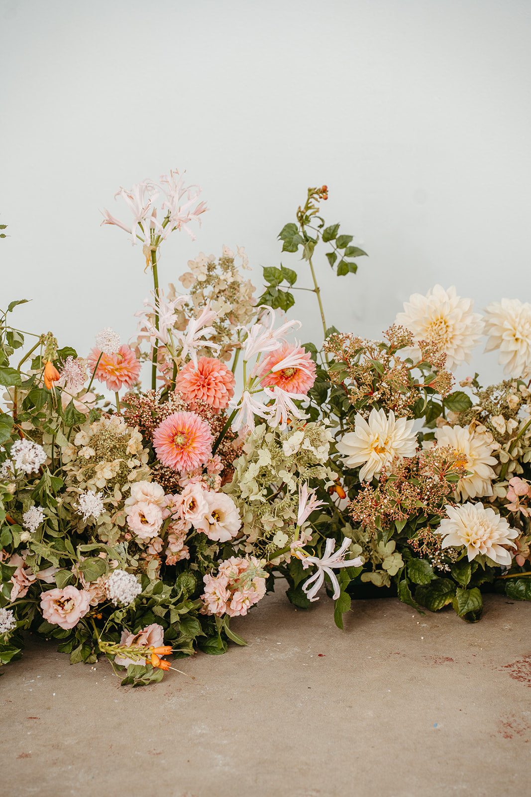 Floral Ground Installation