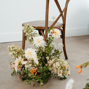 Floral Ground Installation