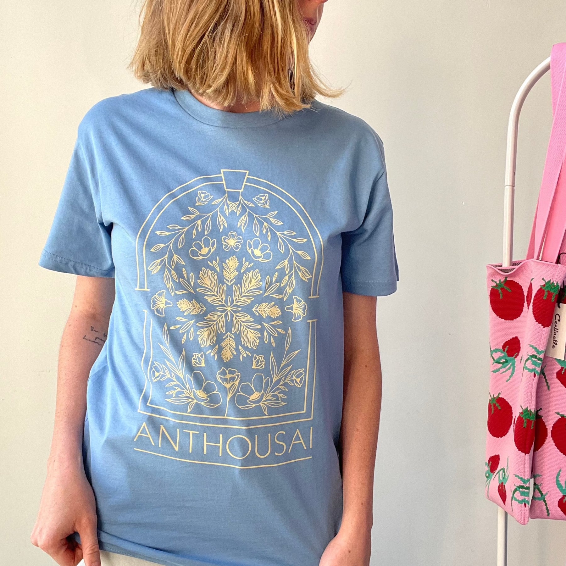 Anthousai Cornflower Blue T-Shirt