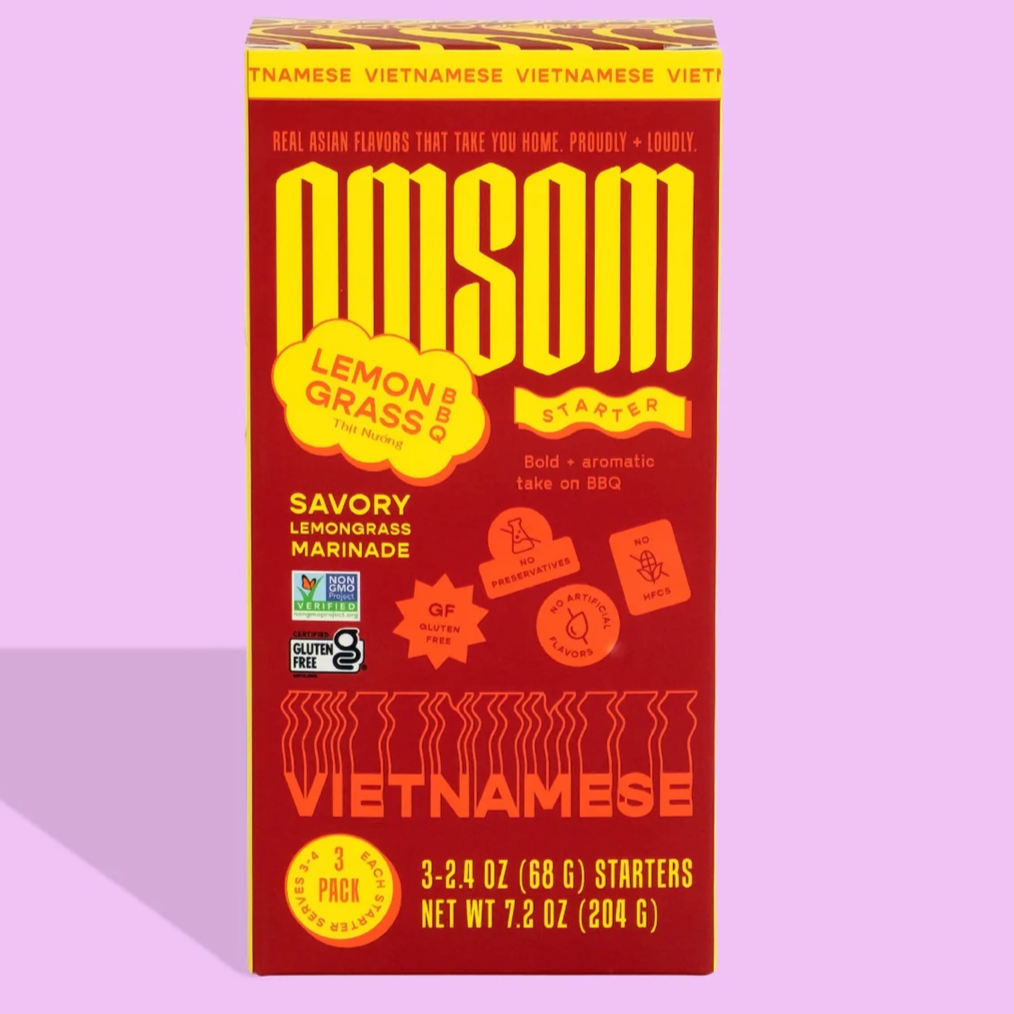 Omsom Vietnamese Lemongrass BBQ Sauce