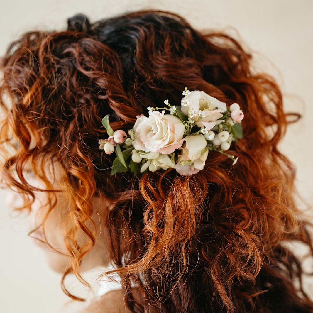 Floral Hair Comb