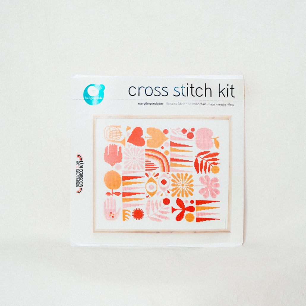 Cross Stitch Kit - Harvest Grid