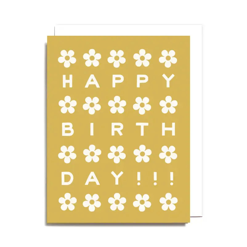 Birthday Daisies Card