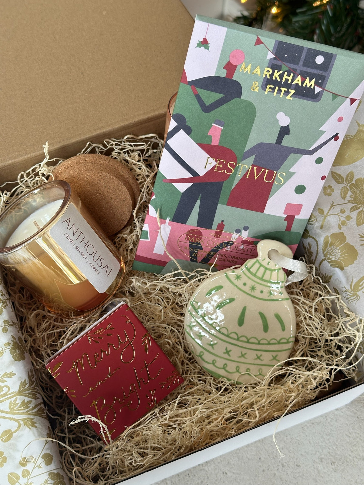 Anthousai Christmas Gift Box