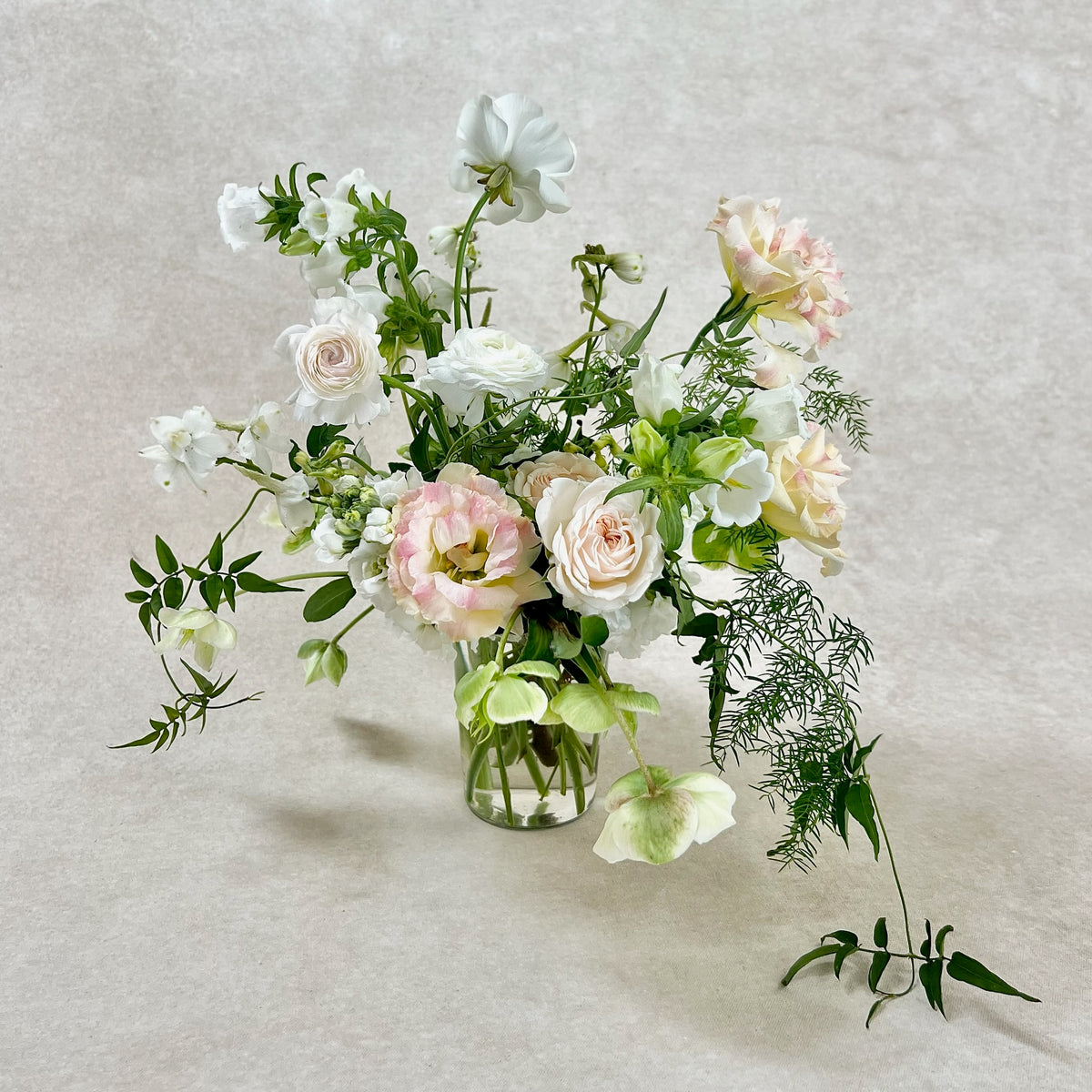 Small Neutral Floral Arrangement