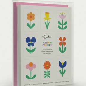 Flower Friends Boxed Set of Blank Greeting Cards