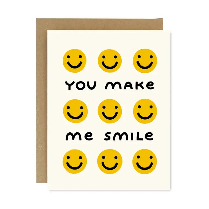 You Make Me Smile Card