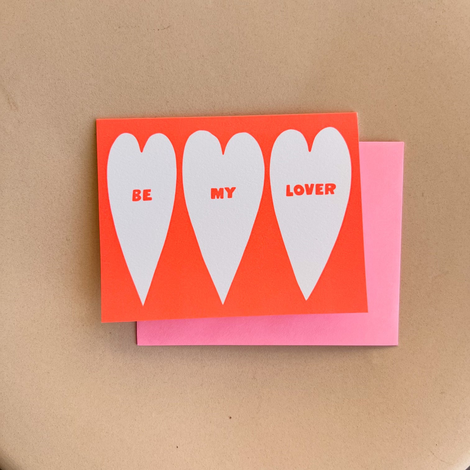 Be My Lover Card