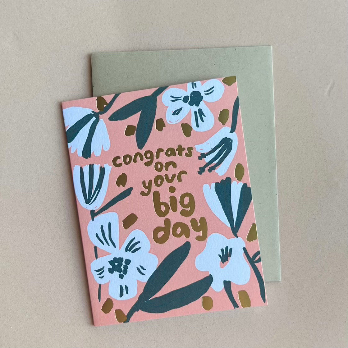 Congrats on Your Big Day Card